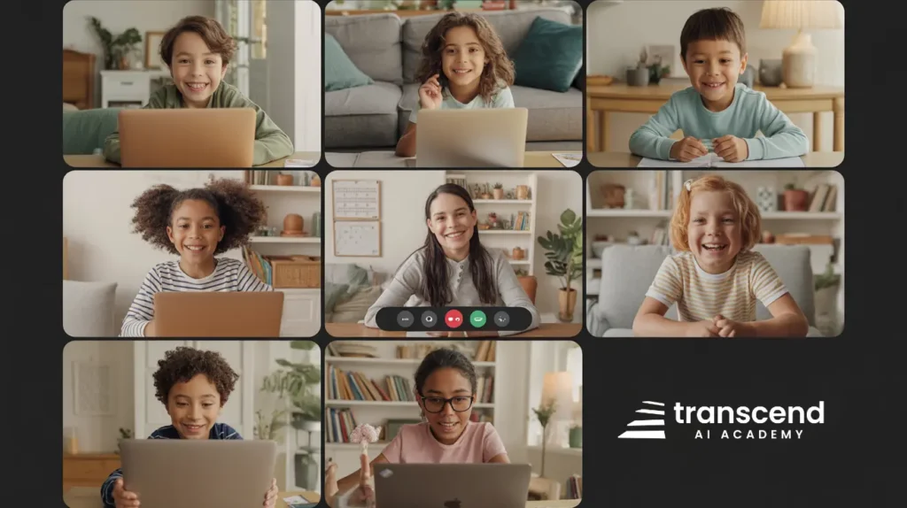 Small online AI education classes with maximum 6 students for personalized learning and attention